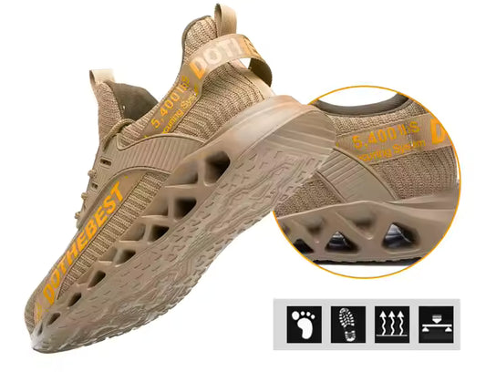 Παπούτσια Ασφαλείας Ατσάλινο Καπάκι Σόλα EVA