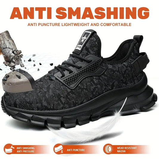 Υπερελαφρύ Παπούτσι Ασφαλείας με Μεταλλική Μύτη & Αντιδιατρητικό Πάτο – Αθλητικού Τύπου & Άνετο